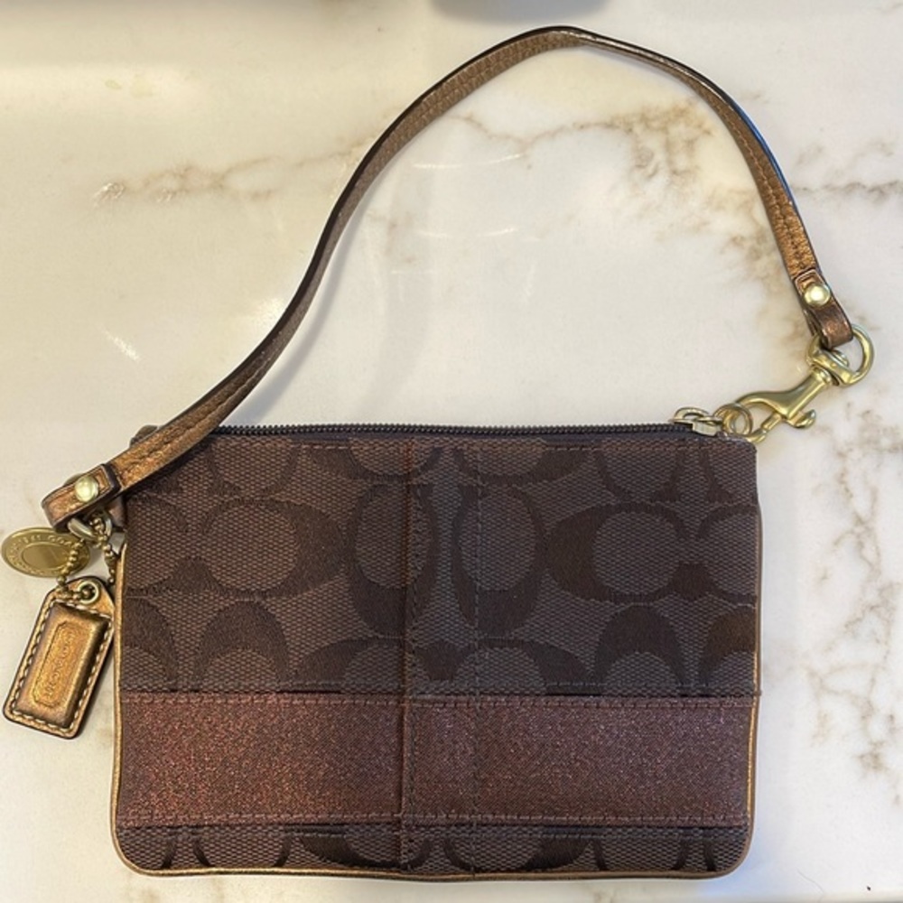 Authentic Coach Wristlet